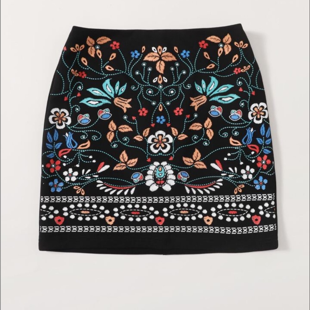 Black mini skirt from Shein